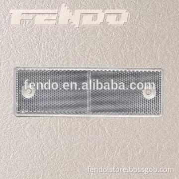 Truck Road White Safety Reflector Vehicle Warning Reflective Sticker